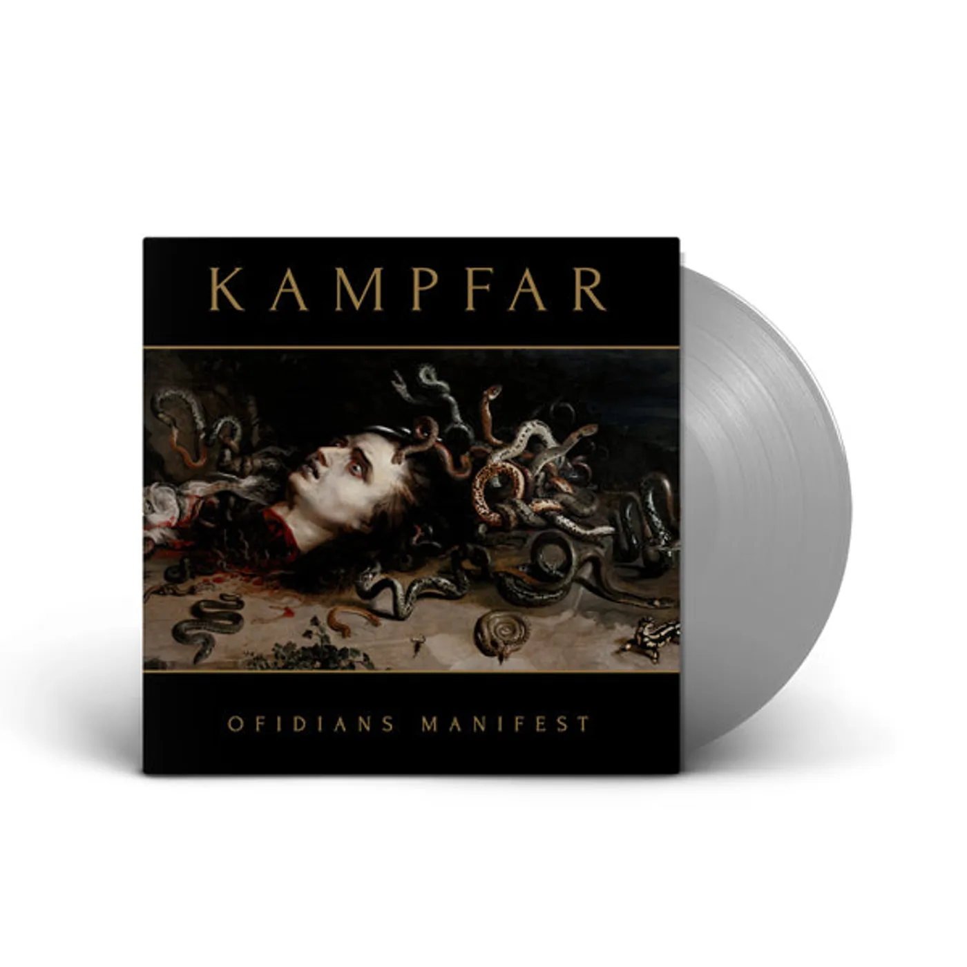 Kampfar LP - Ofidians Manifest (Grey Vinyl)