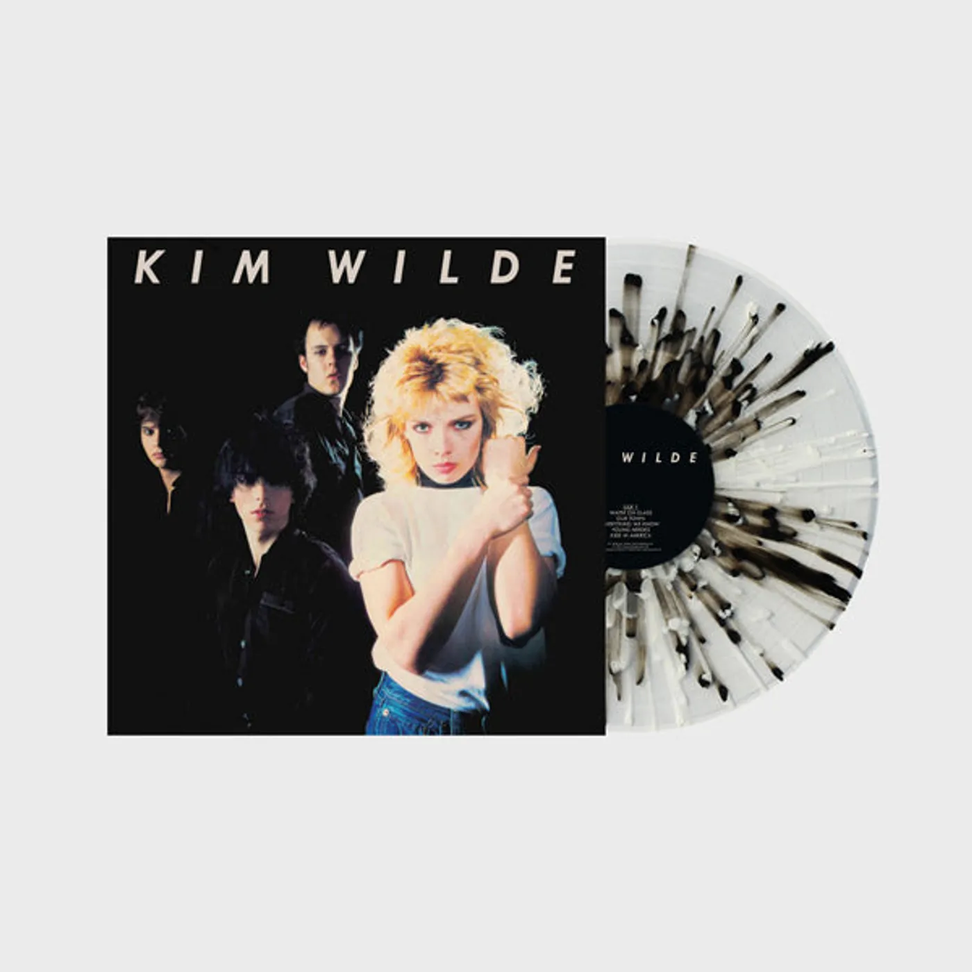 Kim Wilde LP - Kim Wilde - Clear With Black Splatter Vinyl Edition