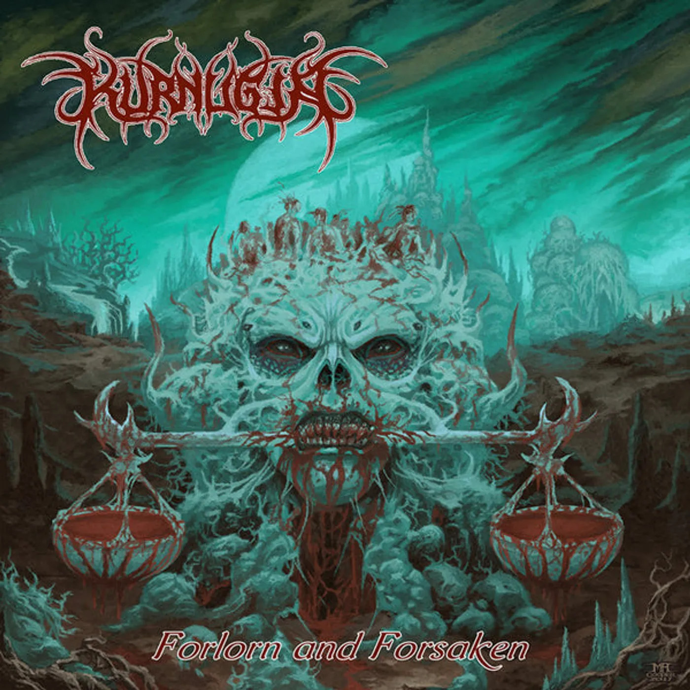 Kurnugia LP - Forlorn And Forsaken (Lucky Dip) (Vinyl)