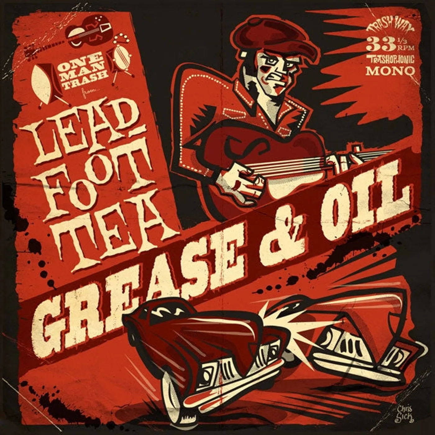 Leadfoot Tea LP - Grease & Oil (Vinyl)