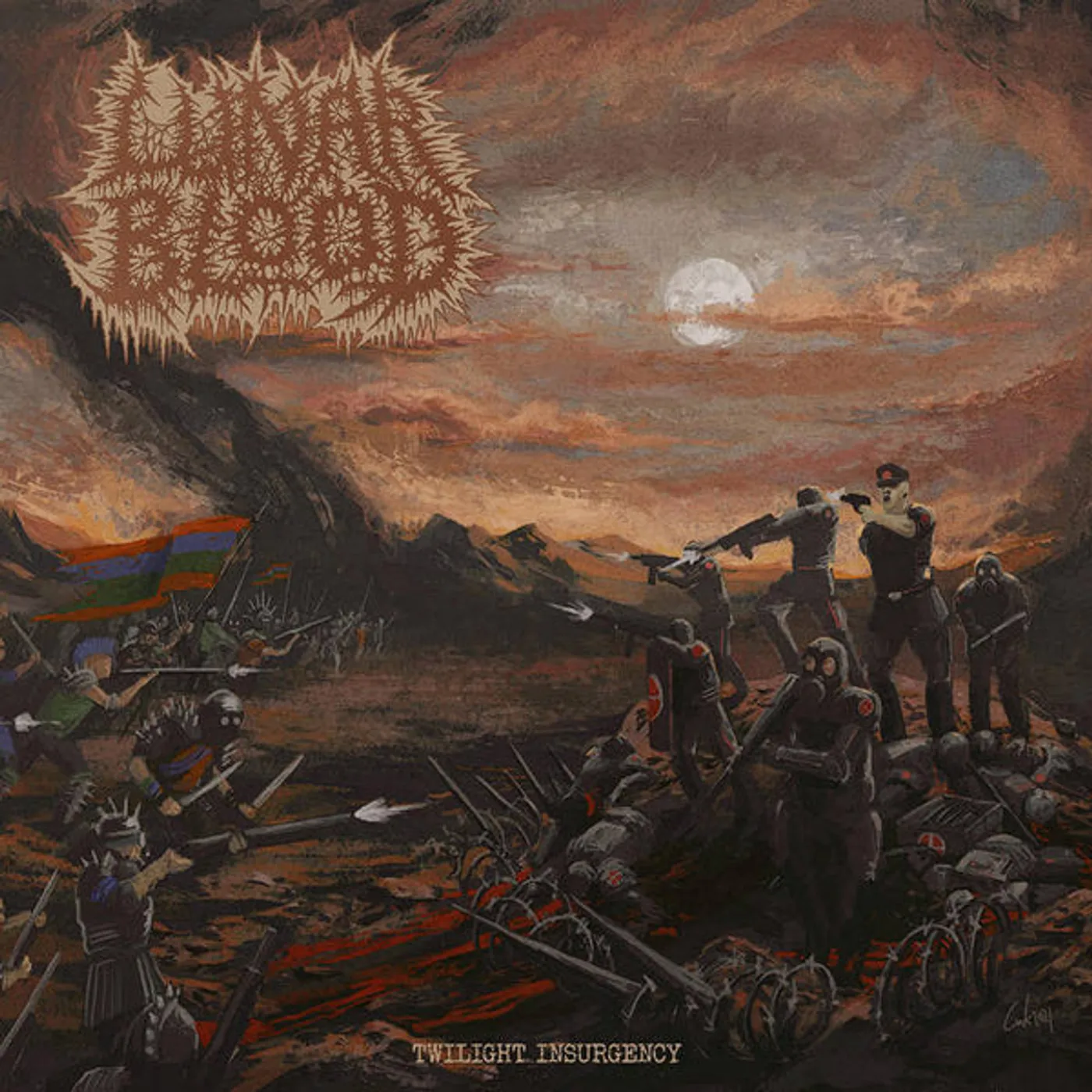 Lunar Blood LP - Twilight Insurgency (Vinyl)