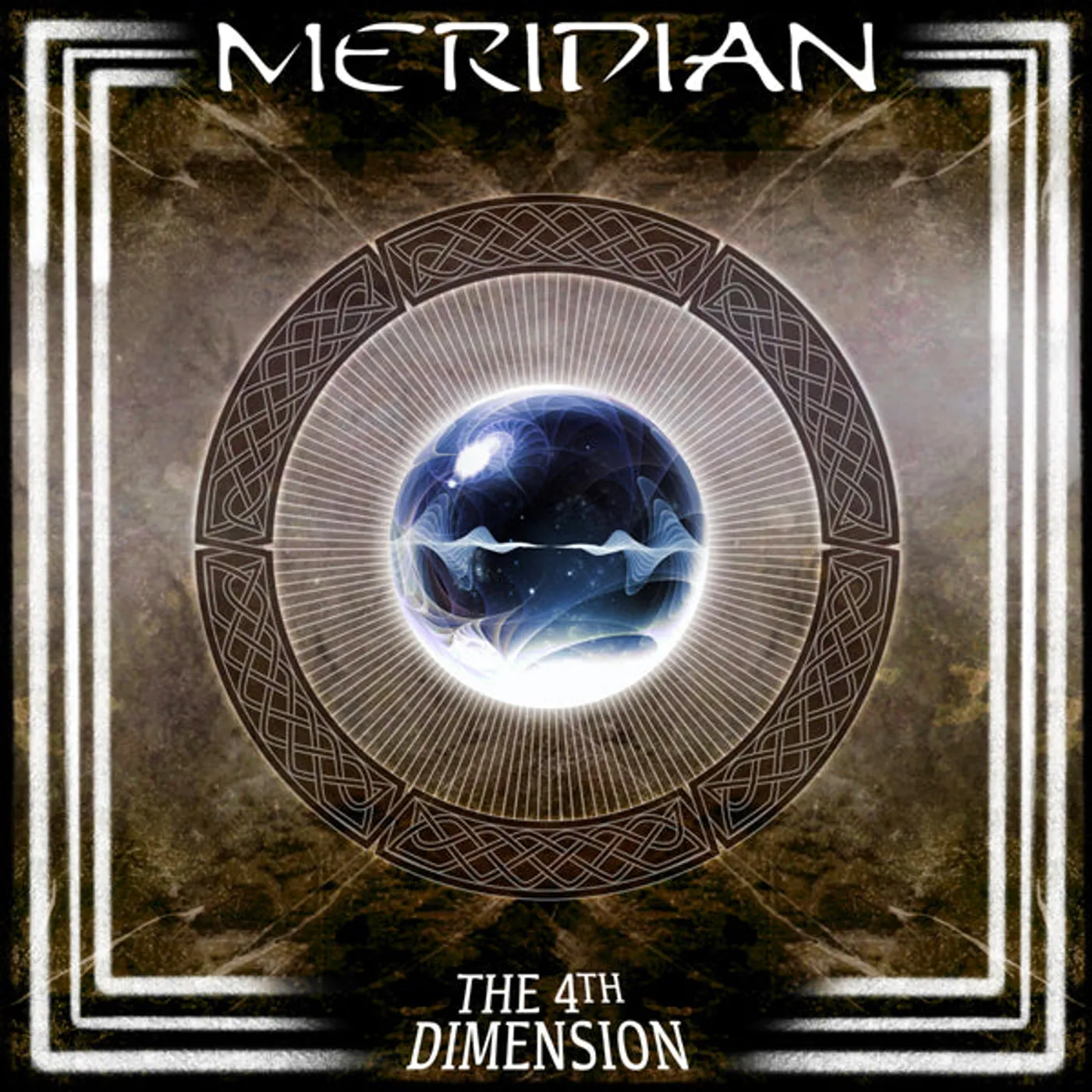 Meridian LP - The 4Th Dimension (Marbled Tansparent Orange/Black) (Vinyl)