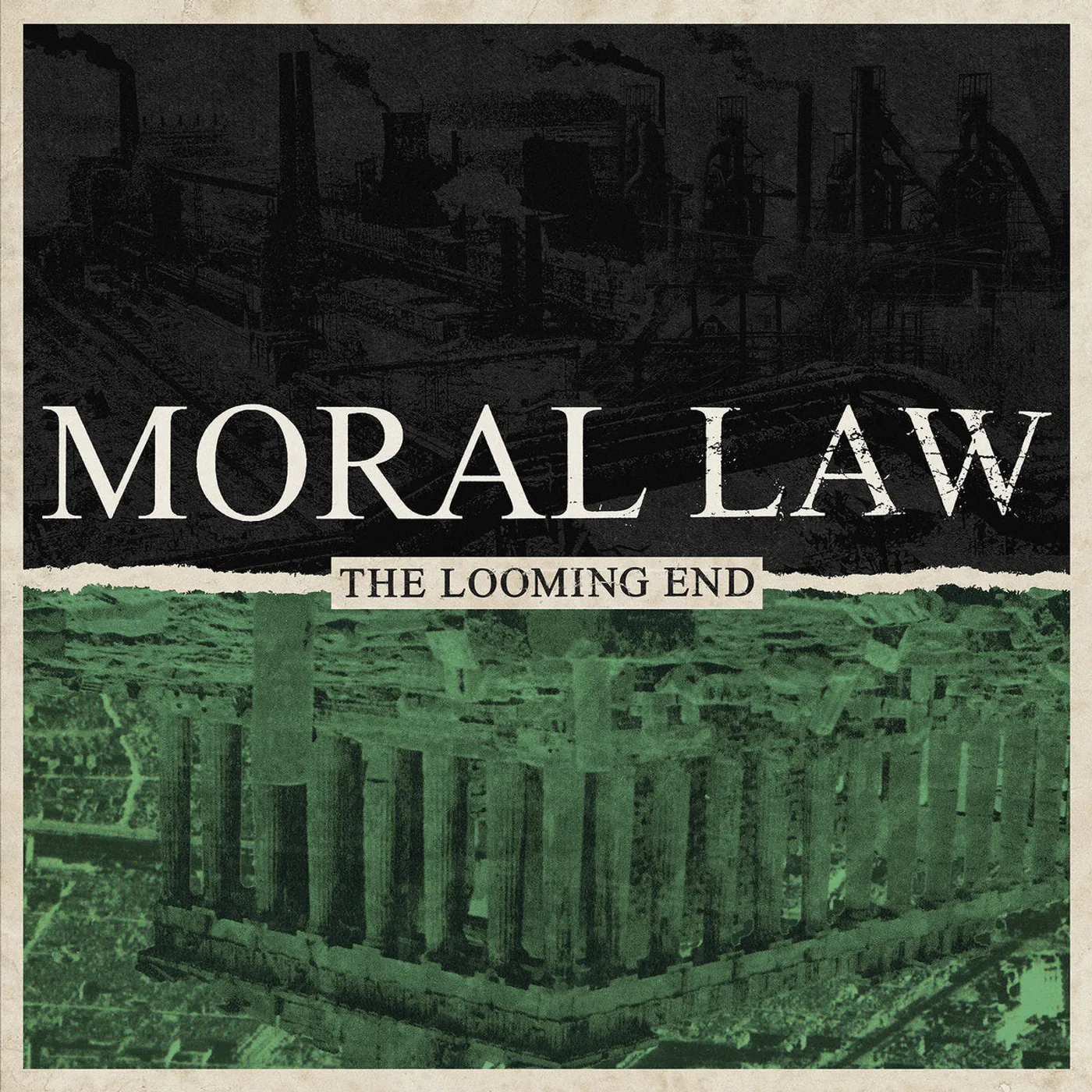 Moral Law LP - The Looming End (Green Marble Vinyl)