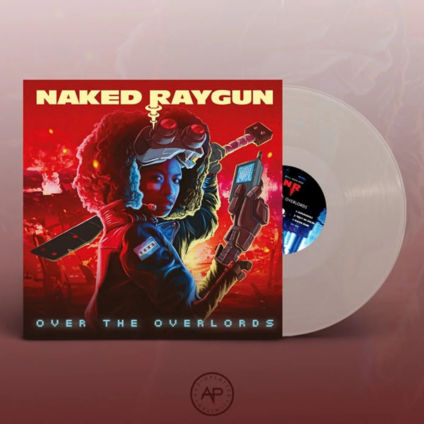 Naked Raygun LP - Over The Overlords (Clear Vinyl)