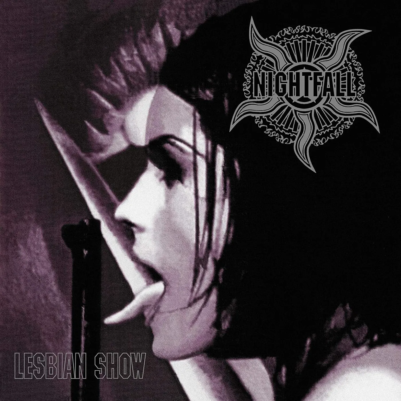 Nightfall LP - Lesbian Show (Silver / Purple Haze Vinyl)
