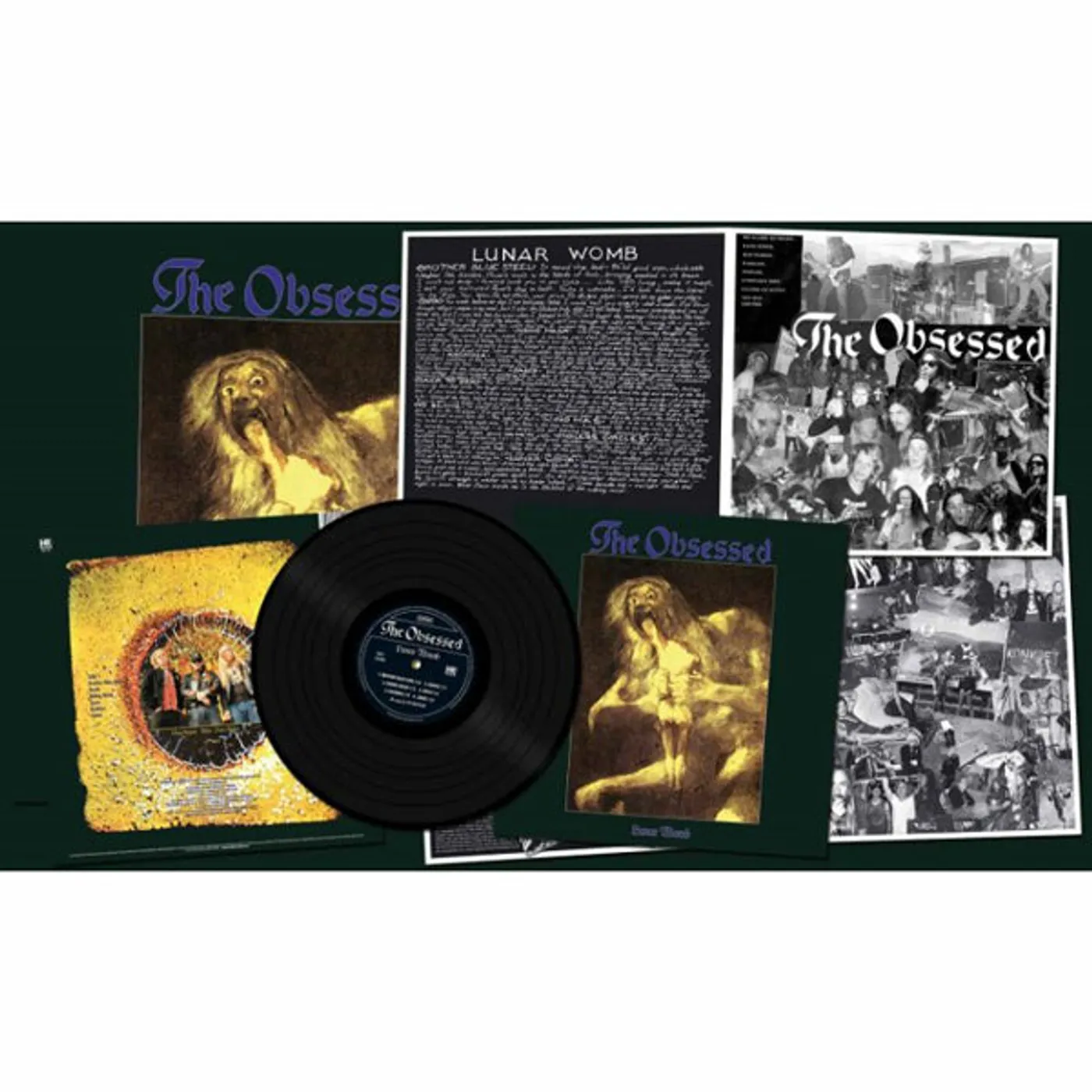 The Obsessed, The LP - Lunar Womb (Splatter Vinyl)
