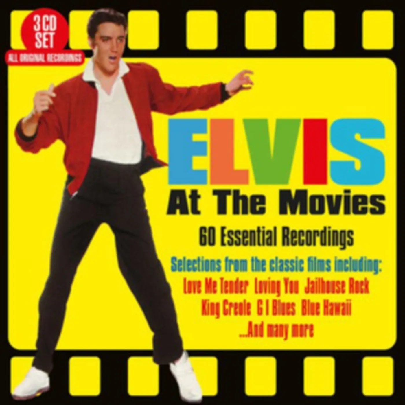 Ella Fitzgerald CD - Elvis At The Movies - 60 Essential Recordings