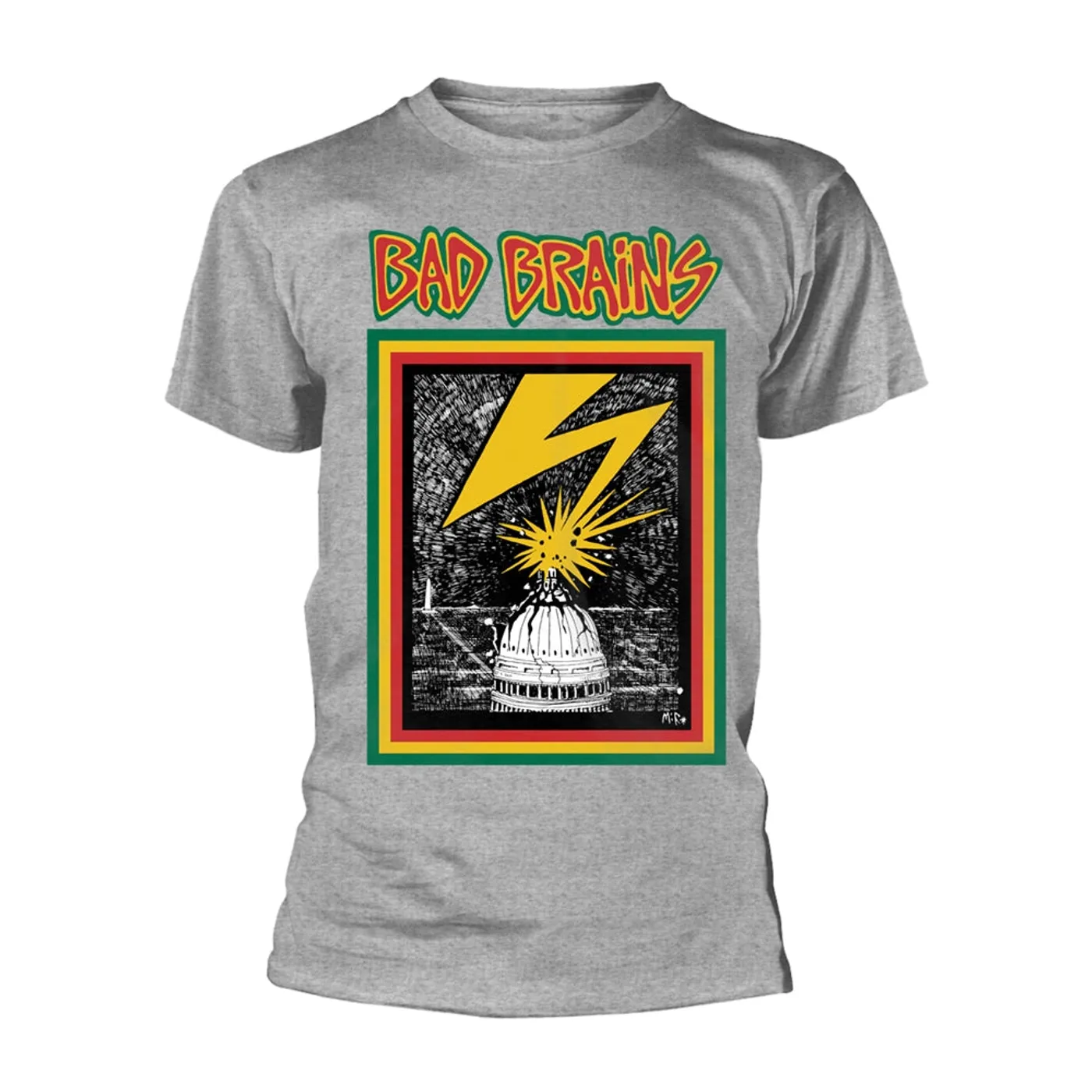 Bad Brains T Shirt - Bad Brains (Grey)