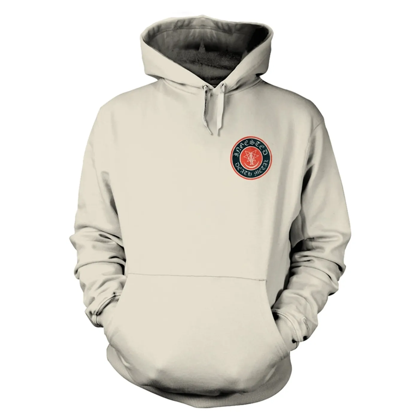 Ingested Hoodie - Death Metal (Natural)