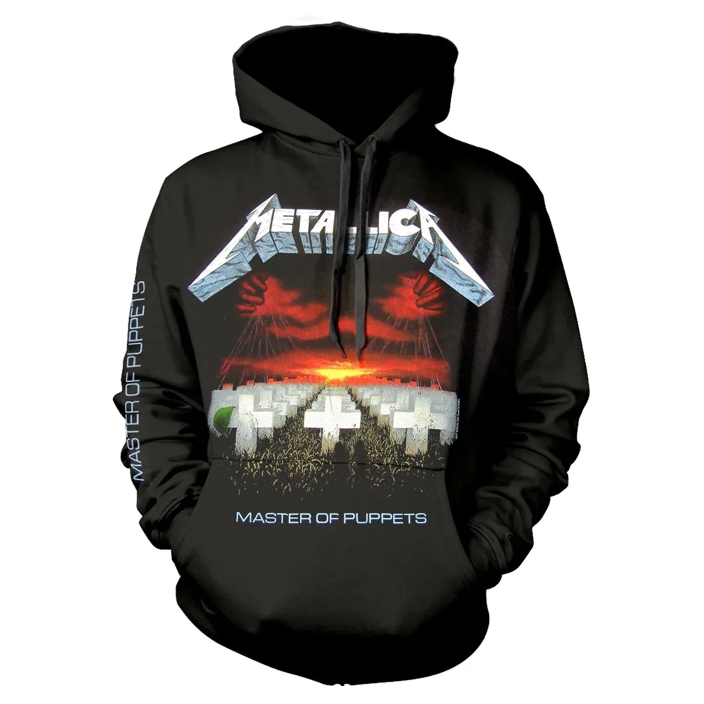 Metallica Hoodie - Master Of Puppets Tracks