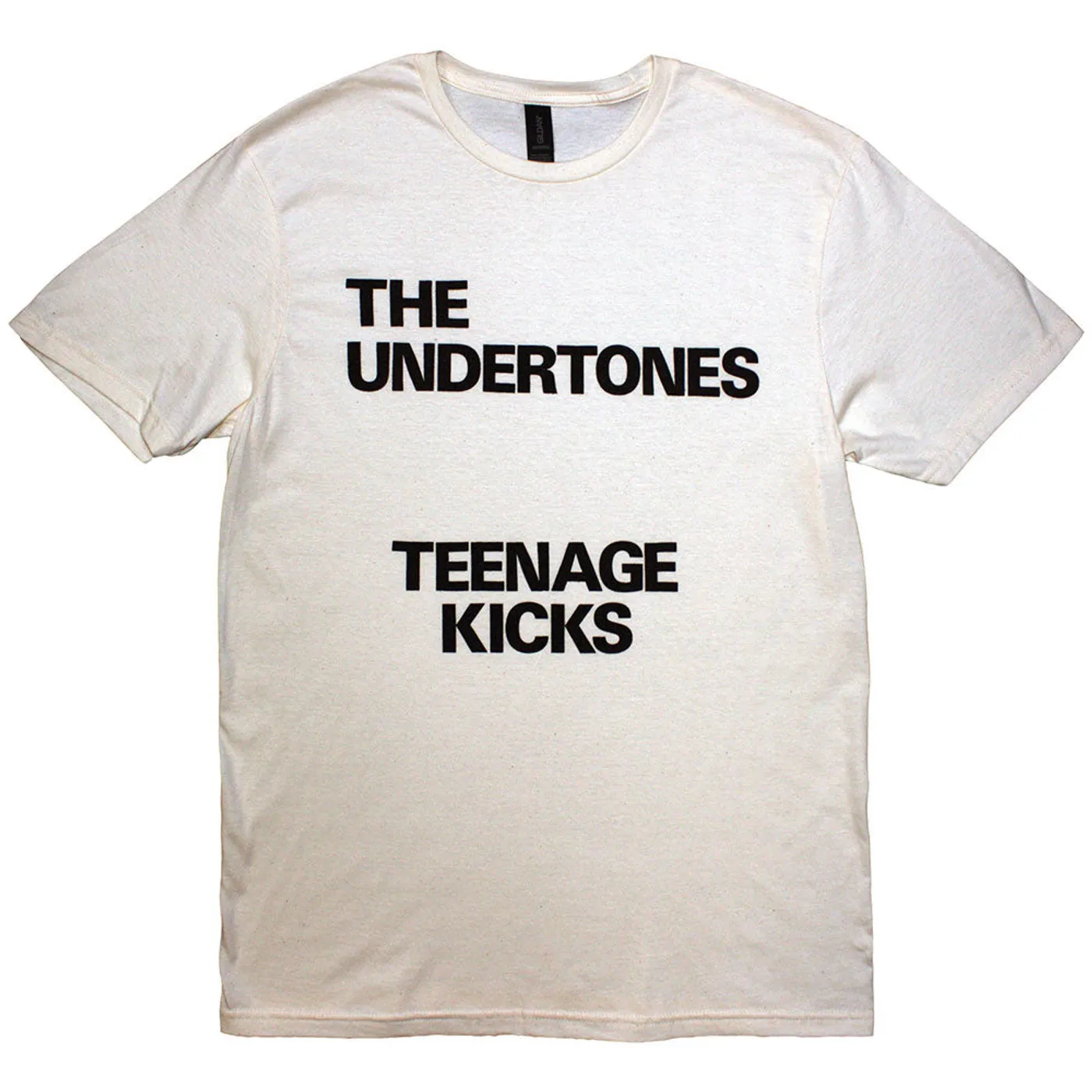 The Undertones T Shirt - Teenage Kicks Text