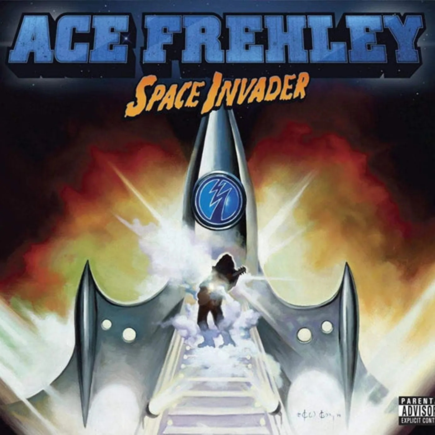 Ace Frehley LP - Space Invader (Clear/Cobalt Vinyl)