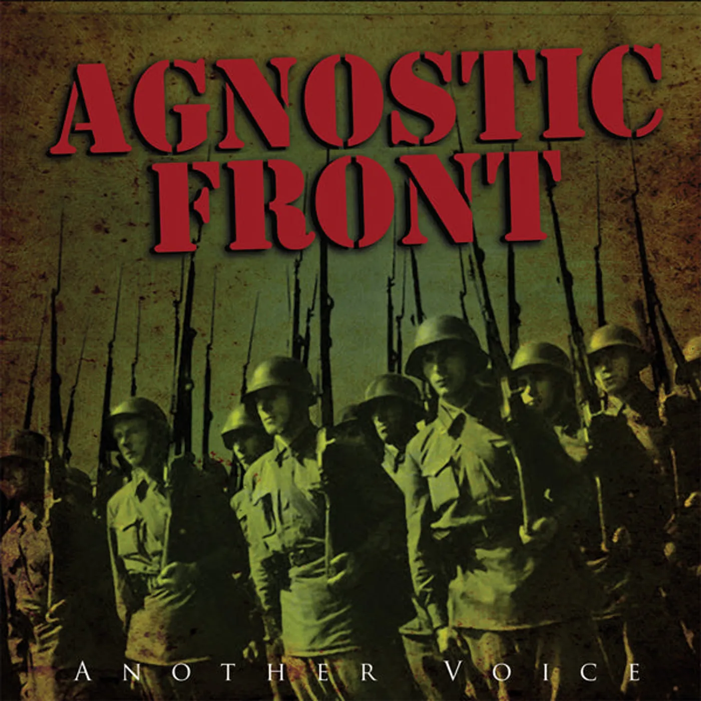 Agnostic Front LP - Another Voice (Clear W/Olive Green Red Splatters) (Vinyl)