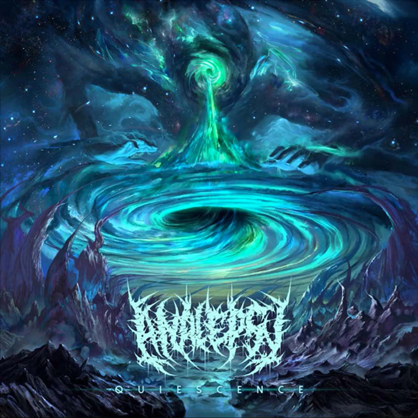 Analepsy LP - Quiescence (Insomnia Splatter Smoke Vinyl)