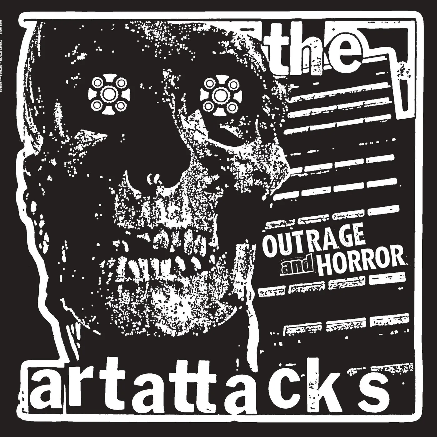 The Art Attacks LP - Outrage & Horror (Vinyl)