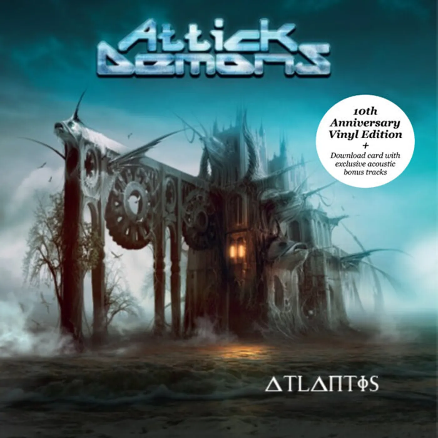 Attick Demons LP - Atlantis - 10 Year Anniversary (Gold Vinyl)