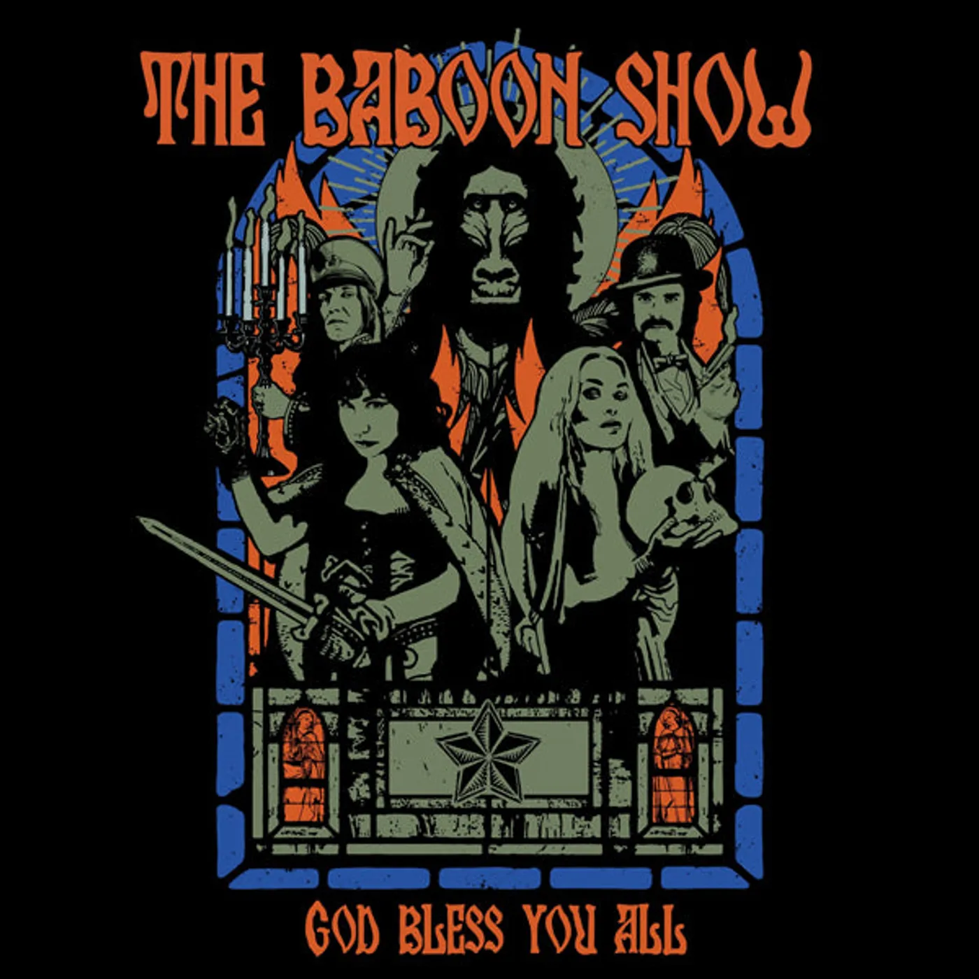 The Baboon Show LP - God Bless You All (Vinyl)