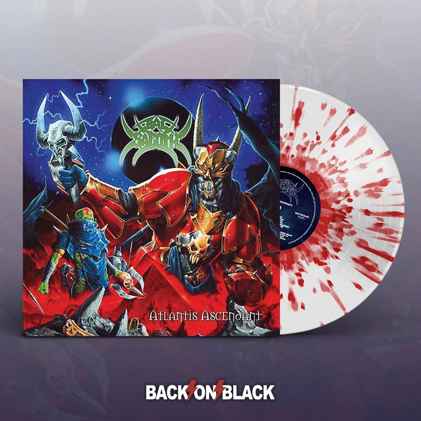 Bal-Sagoth LP - Atlantis Ascendant (Clear W/ Red Splatter Vinyl)