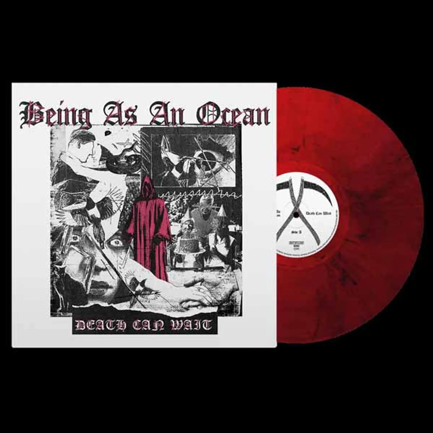 Being As An Ocean LP - Death Can Wait (Red Black Marbled Vinyl)
