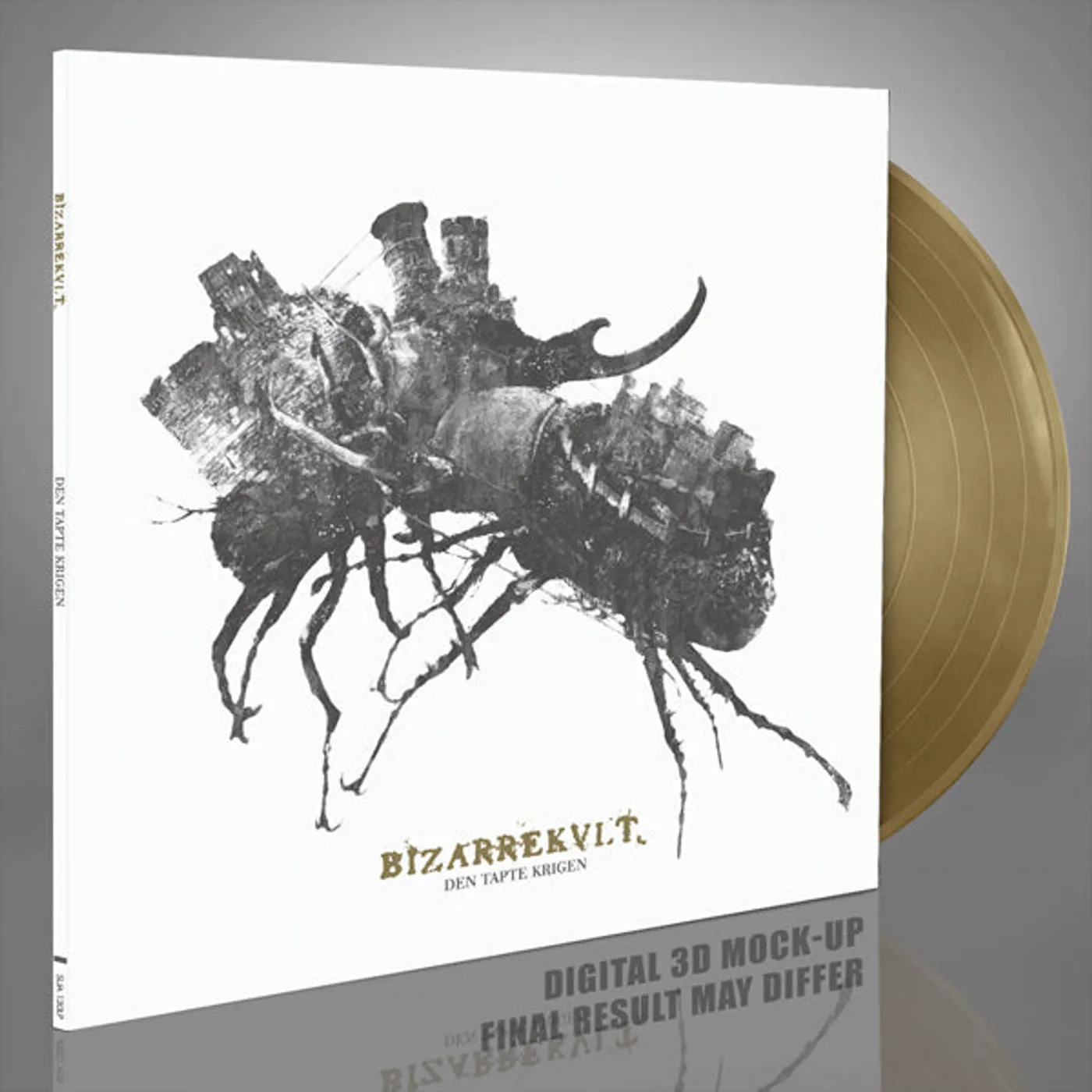 Bizarrekult LP - Den Tapte Krigen (Gold Vinyl)