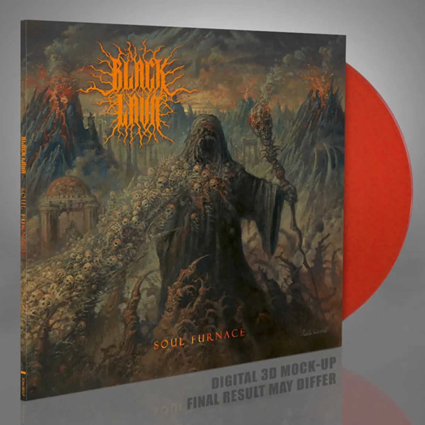 Black Lava LP - Soul Furnace (Red Vinyl)