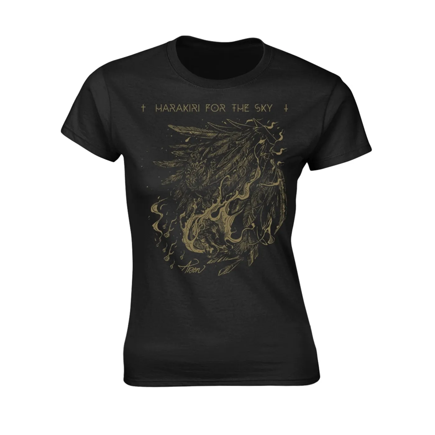 Harakiri For The Sky Women's T Shirt - Arson Gold