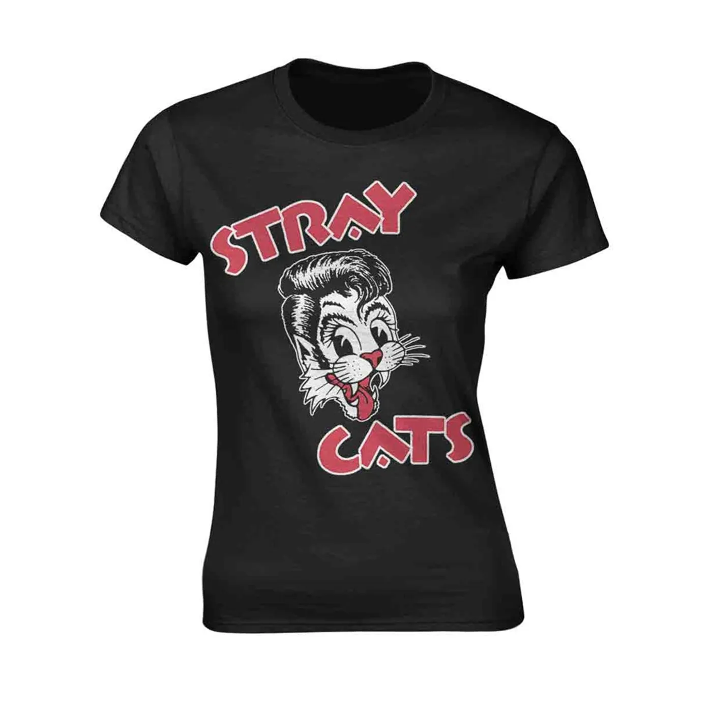 Stray Cats Women's T Shirt - Cat Logo