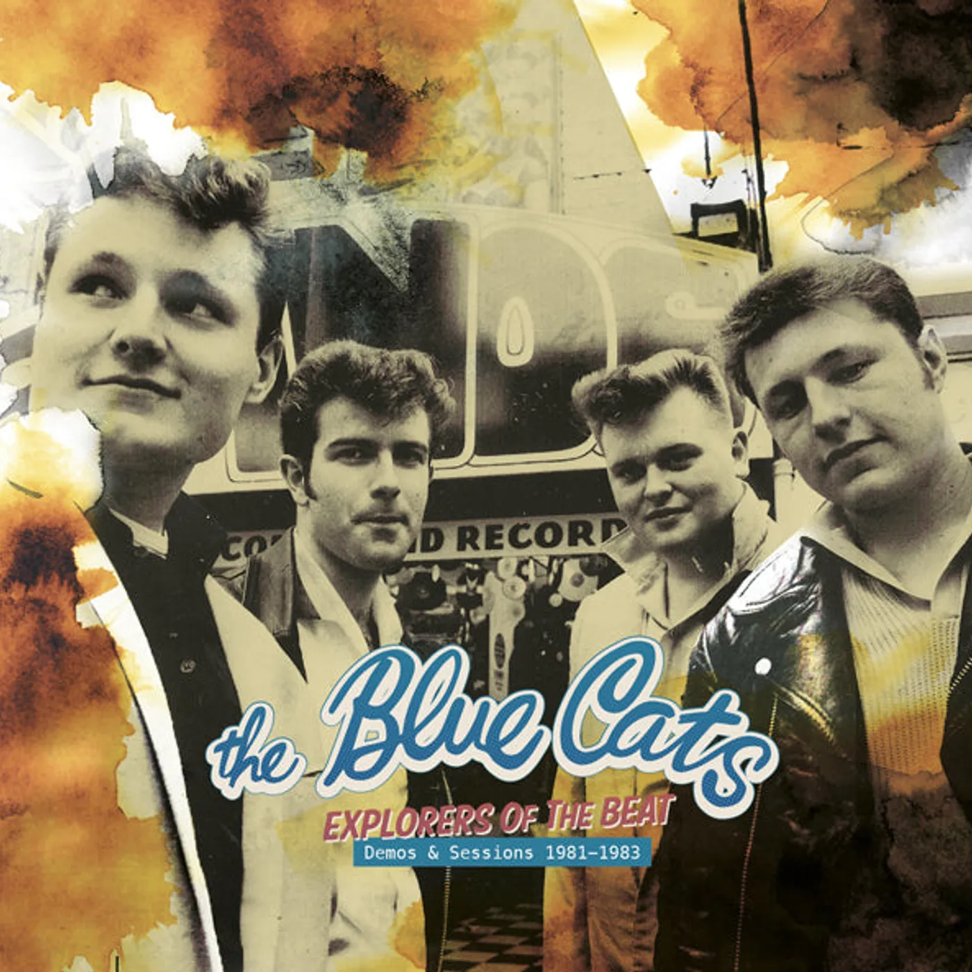 The Blue Cats LP - Explorers Of The Beat - Demos And Sessions 1981-1983 (Vinyl)