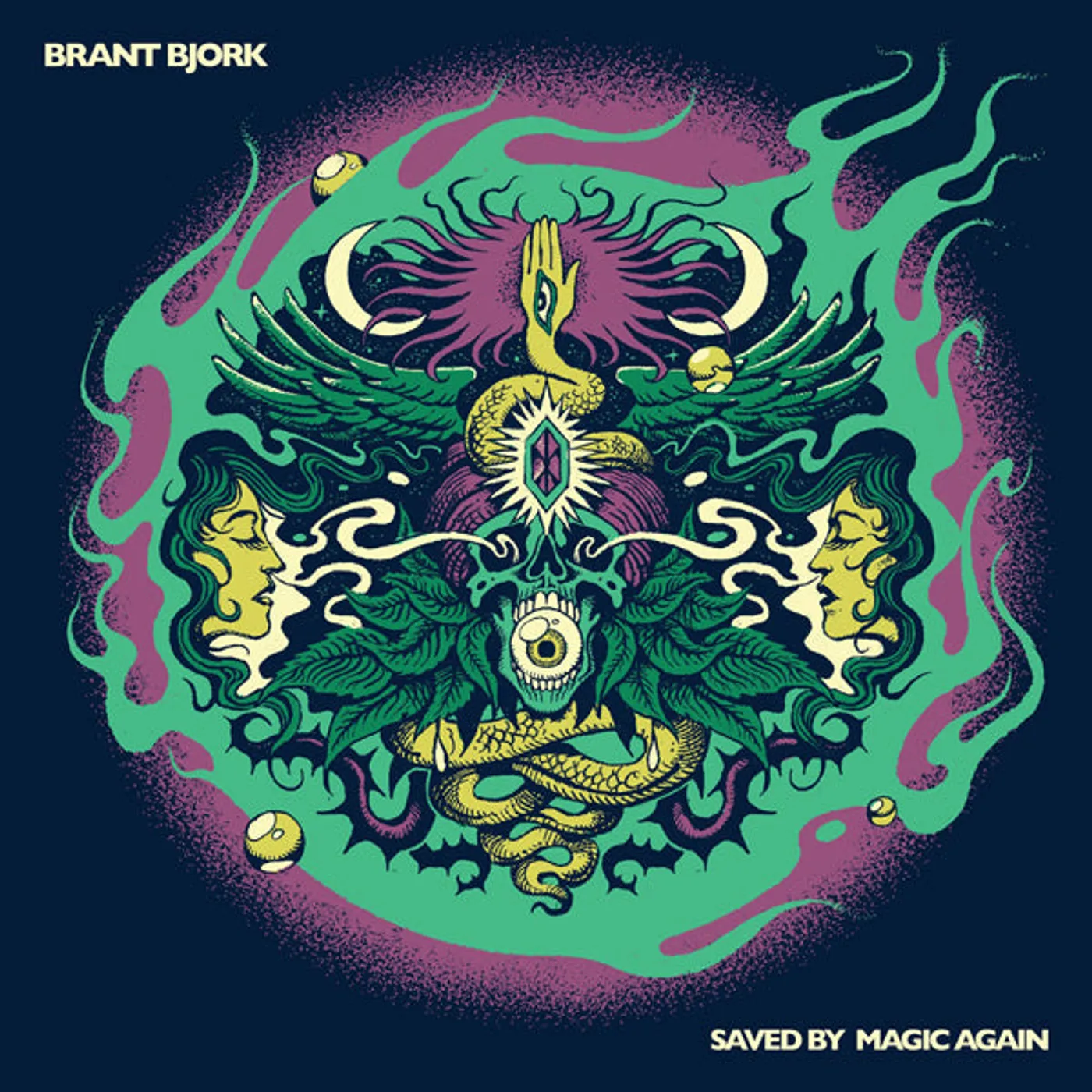 Brant Bjork LP - Saved By Magic Again (Orange Vinyl)
