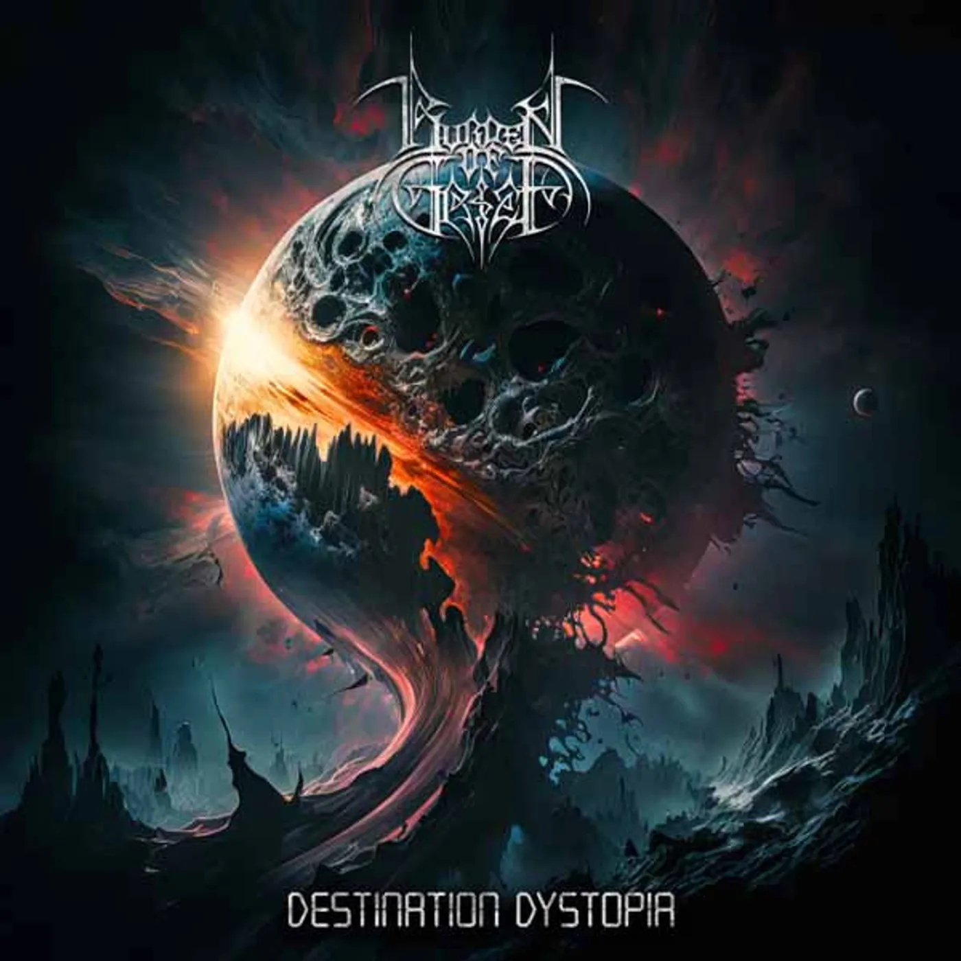 Burden Of Grief LP - Destination Dystopia (Silver Vinyl)