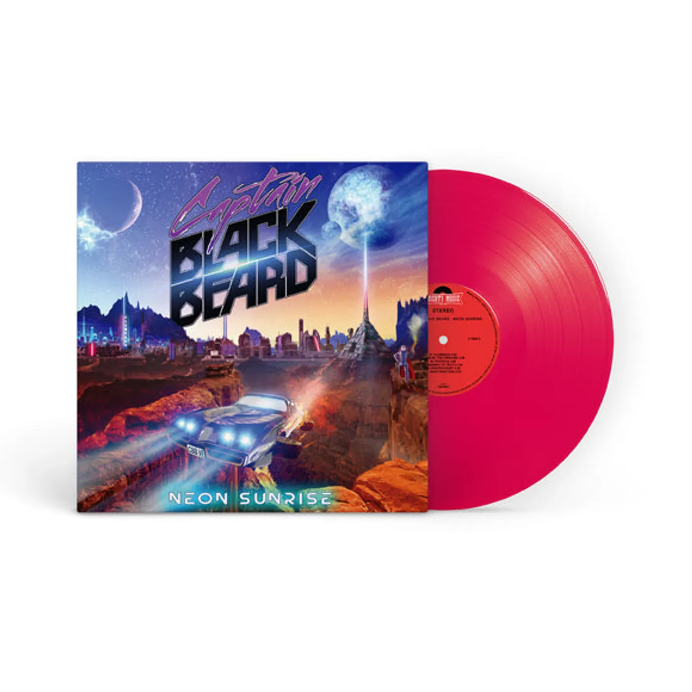 Captain Black Beard LP - Neon Sunrise (Transparent Magenta) (Vinyl)