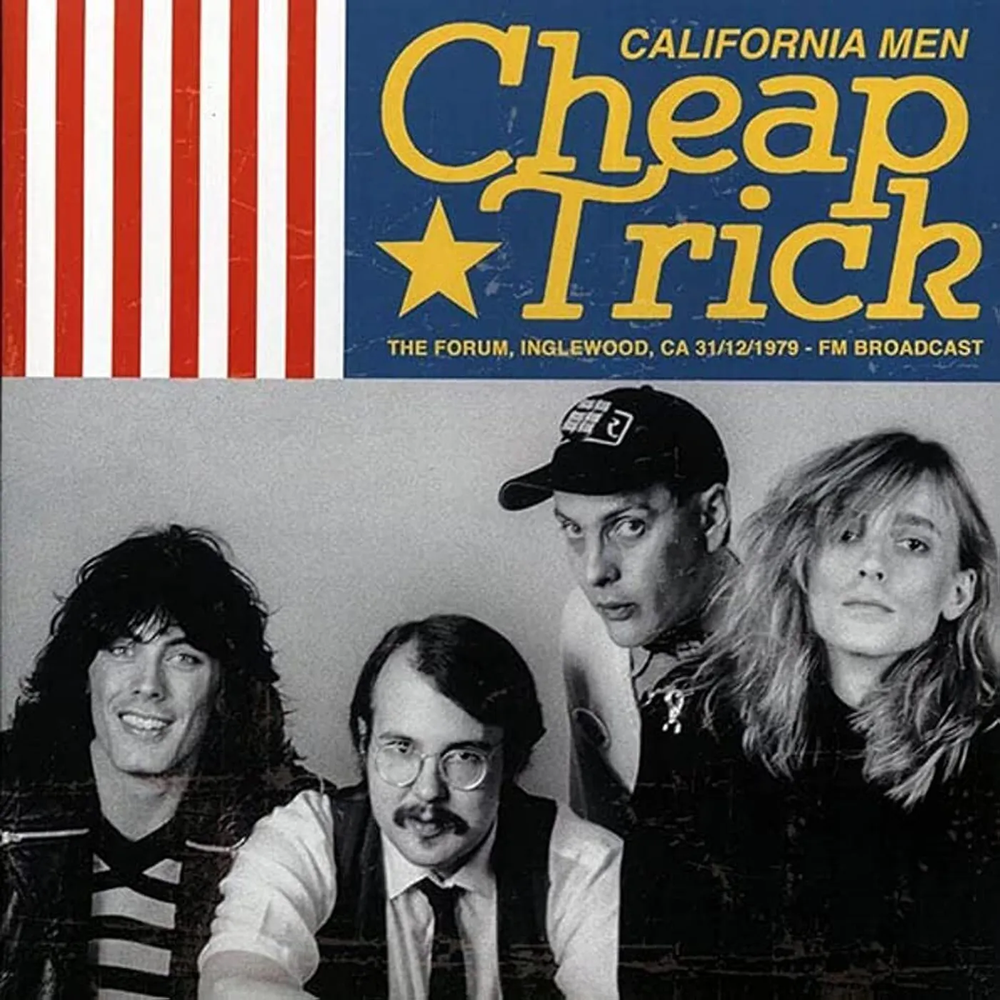 Cheap Trick LP - California Men 1979-12-31 - The Forum, Inglewood, Ca (Color Vinyl)