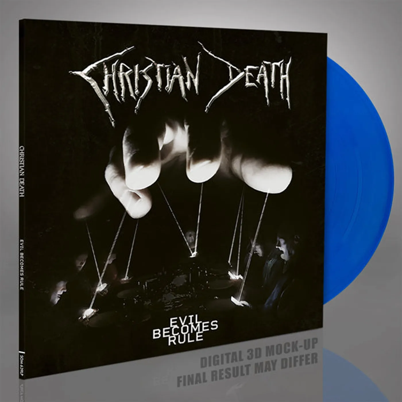 Christian Death LP - Evil Becomes Rule (Blue Vinyl)