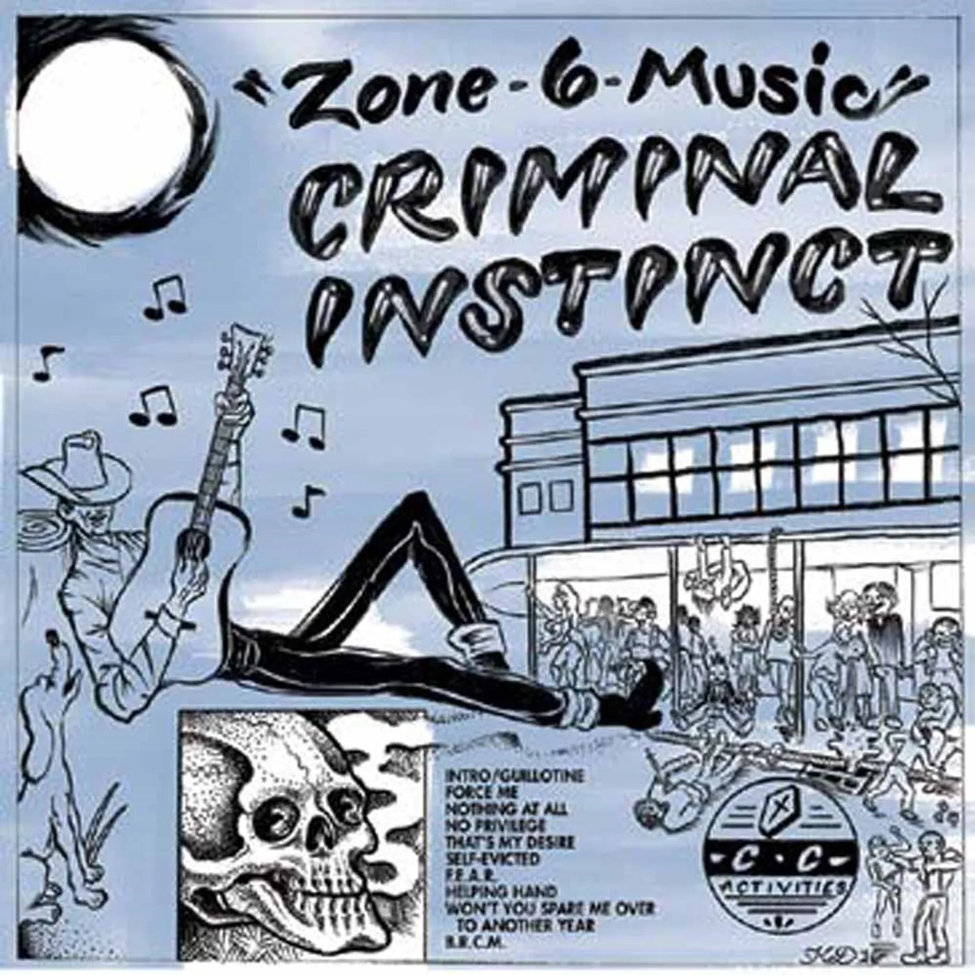 Criminal Instinct LP - Zone 6 Music (Vinyl)