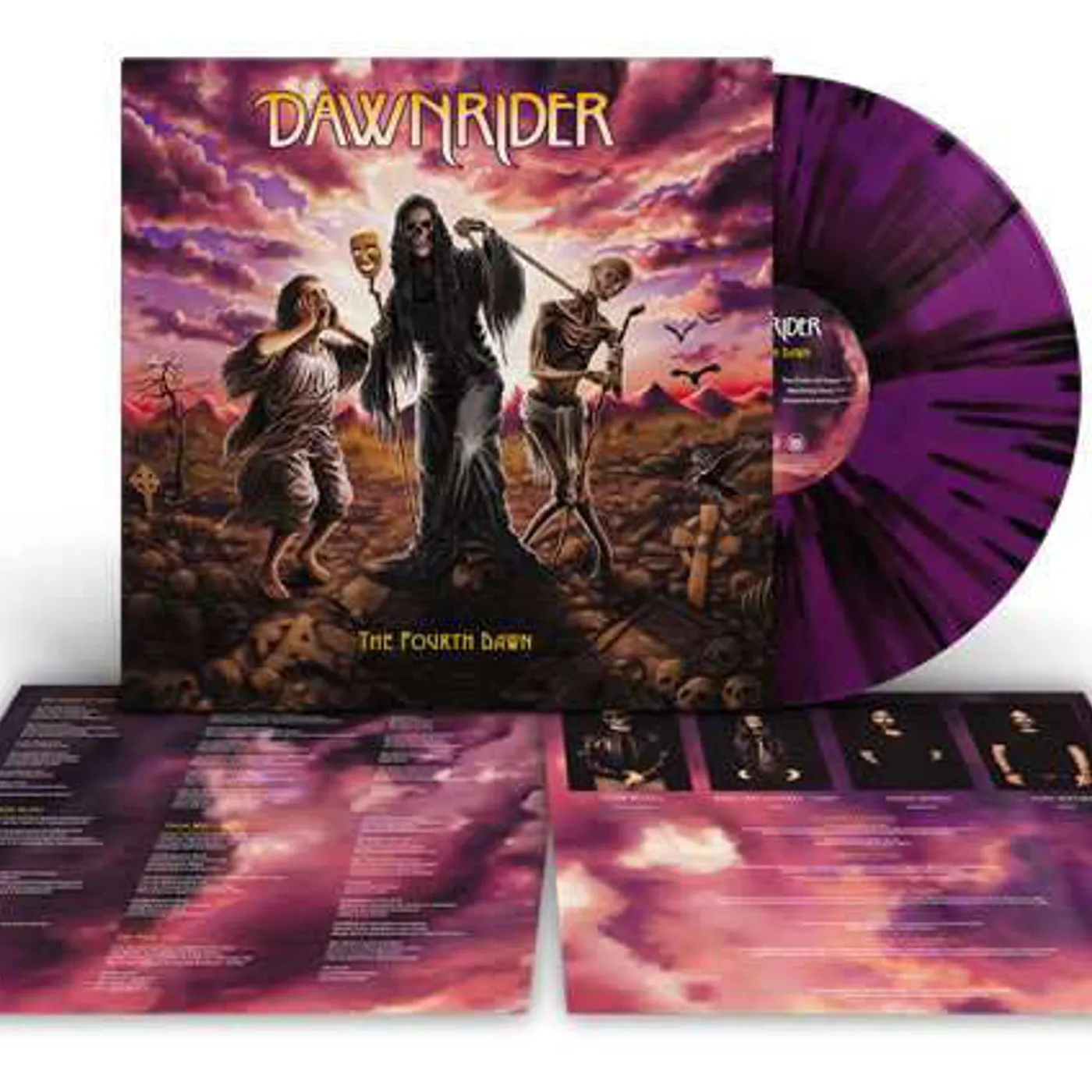 Dawnrider LP - The Fourth Dawn (Purple/Black Splatter Vinyl)