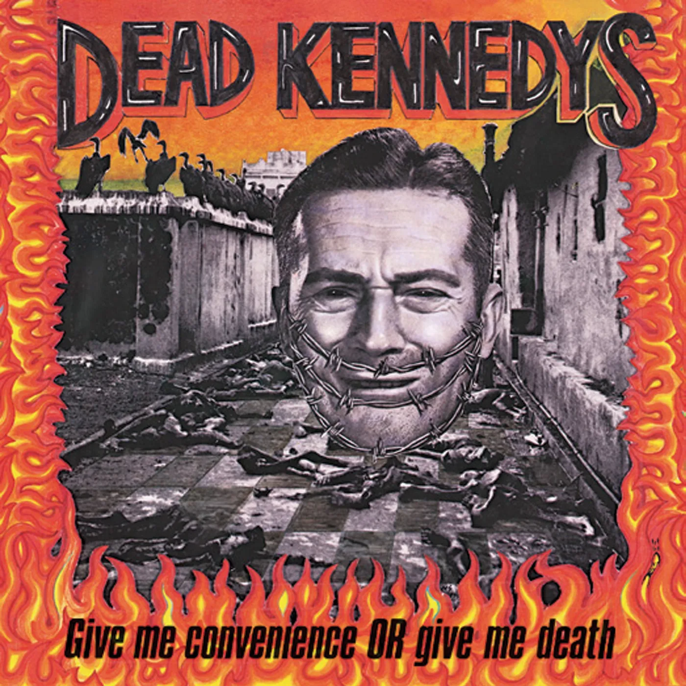 Dead Kennedys LP - Give Me Convenience Or Give Me Death (Orange Vinyl)