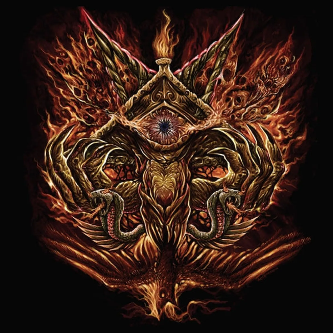 Deiphago LP - Into The Eye Of Satan (Vinyl)