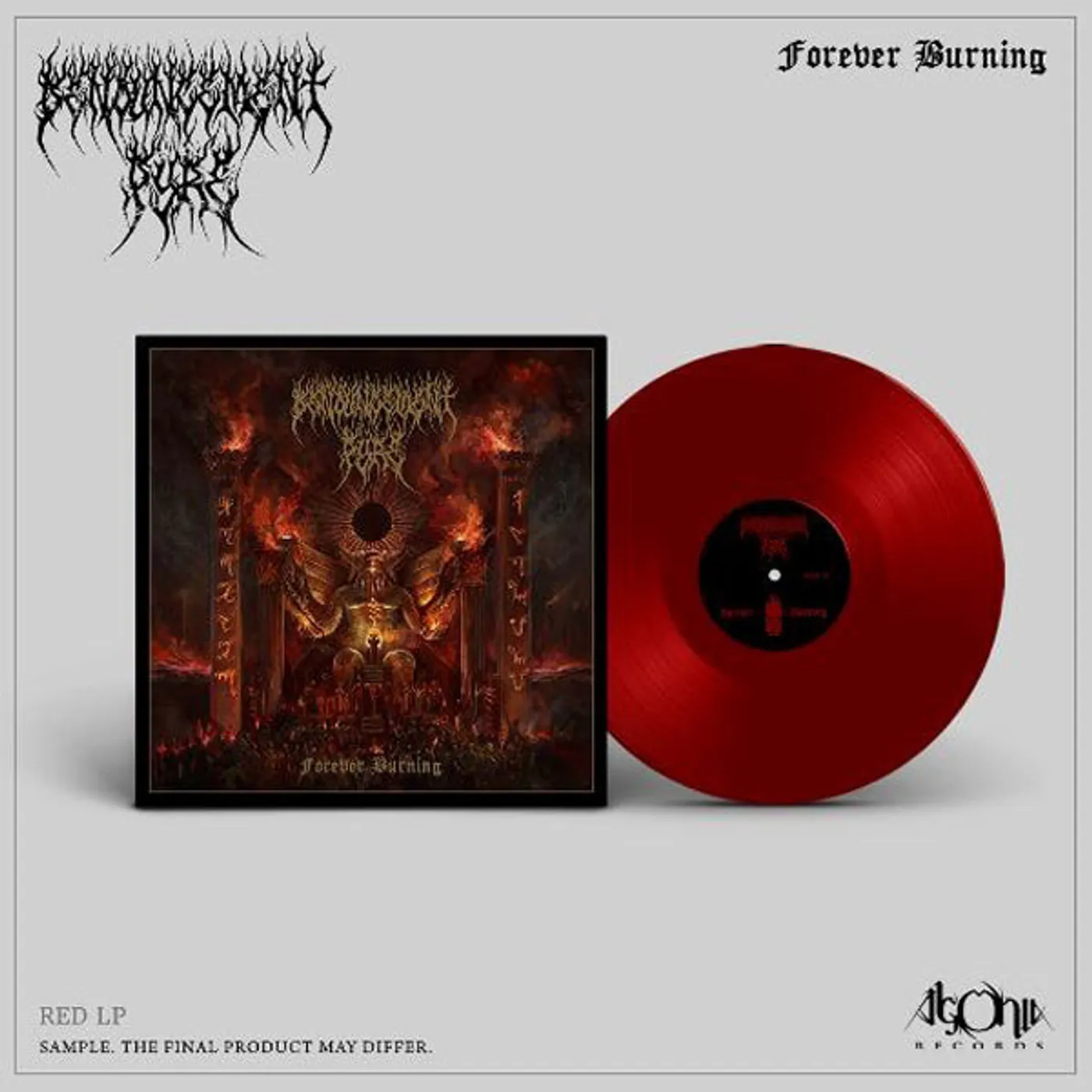 Denouncement Pyre LP - Forever Burning (Red Vinyl)