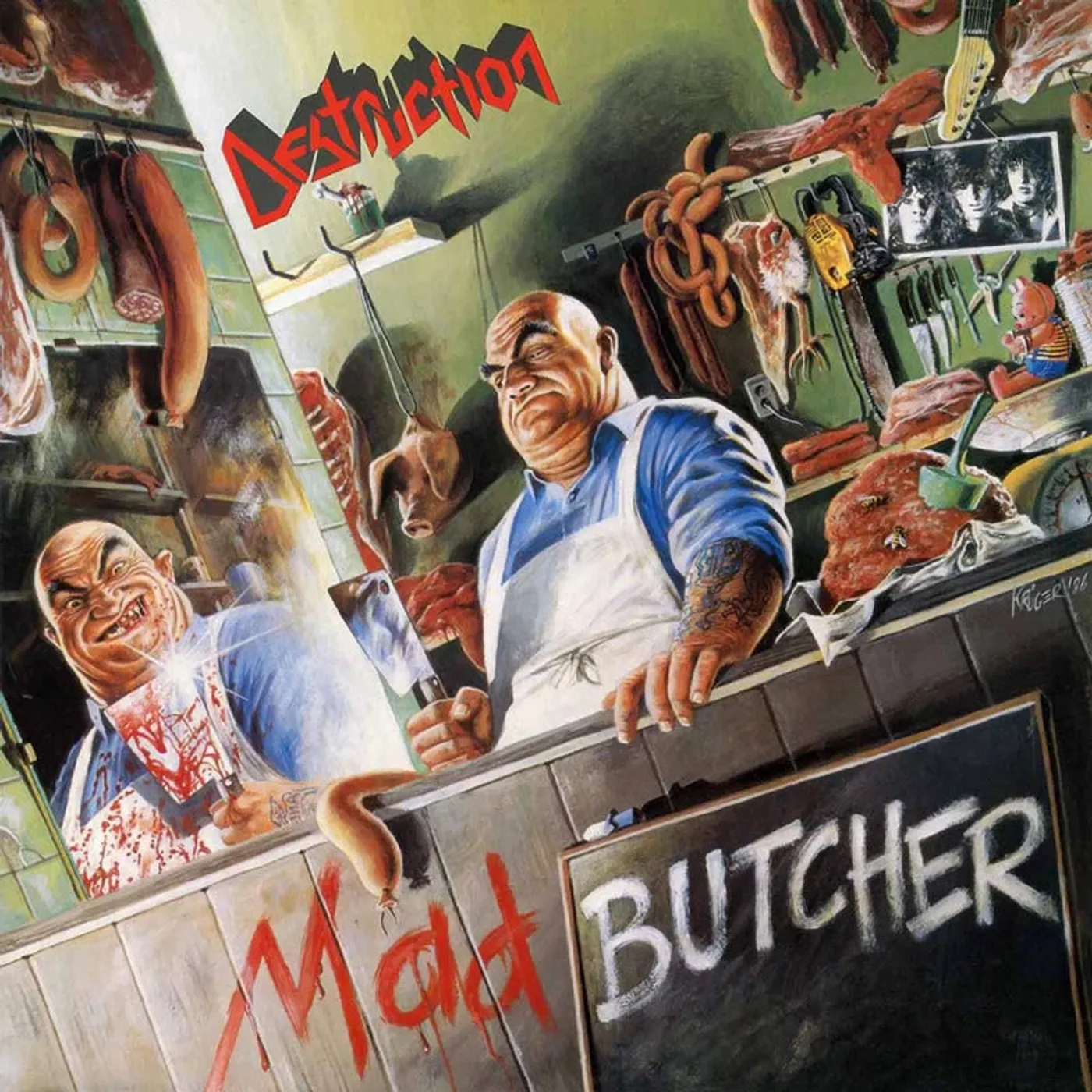 Destruction LP - Mad Butcher (Mixed Splatter Vinyl)