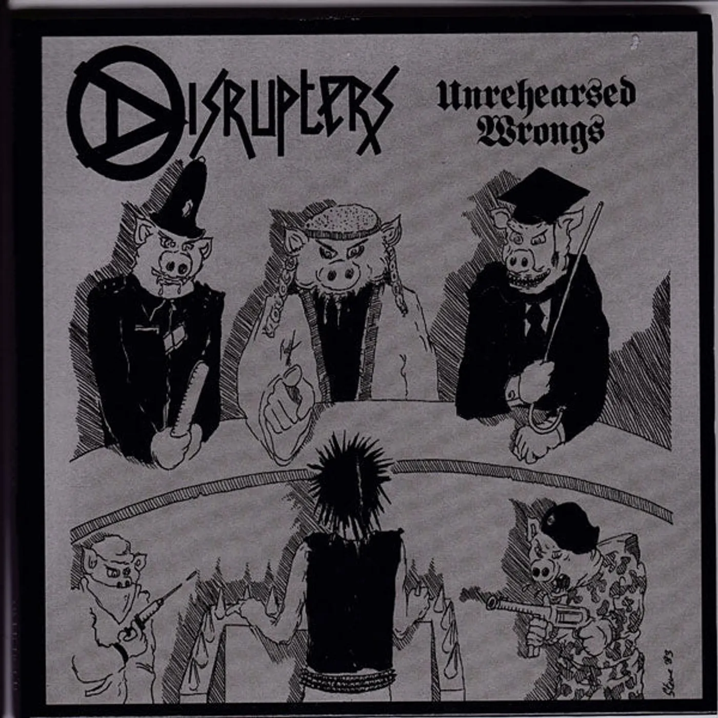 The Disrupters LP - Unrehearsed Wrongs (Ltd Red Vinyl)