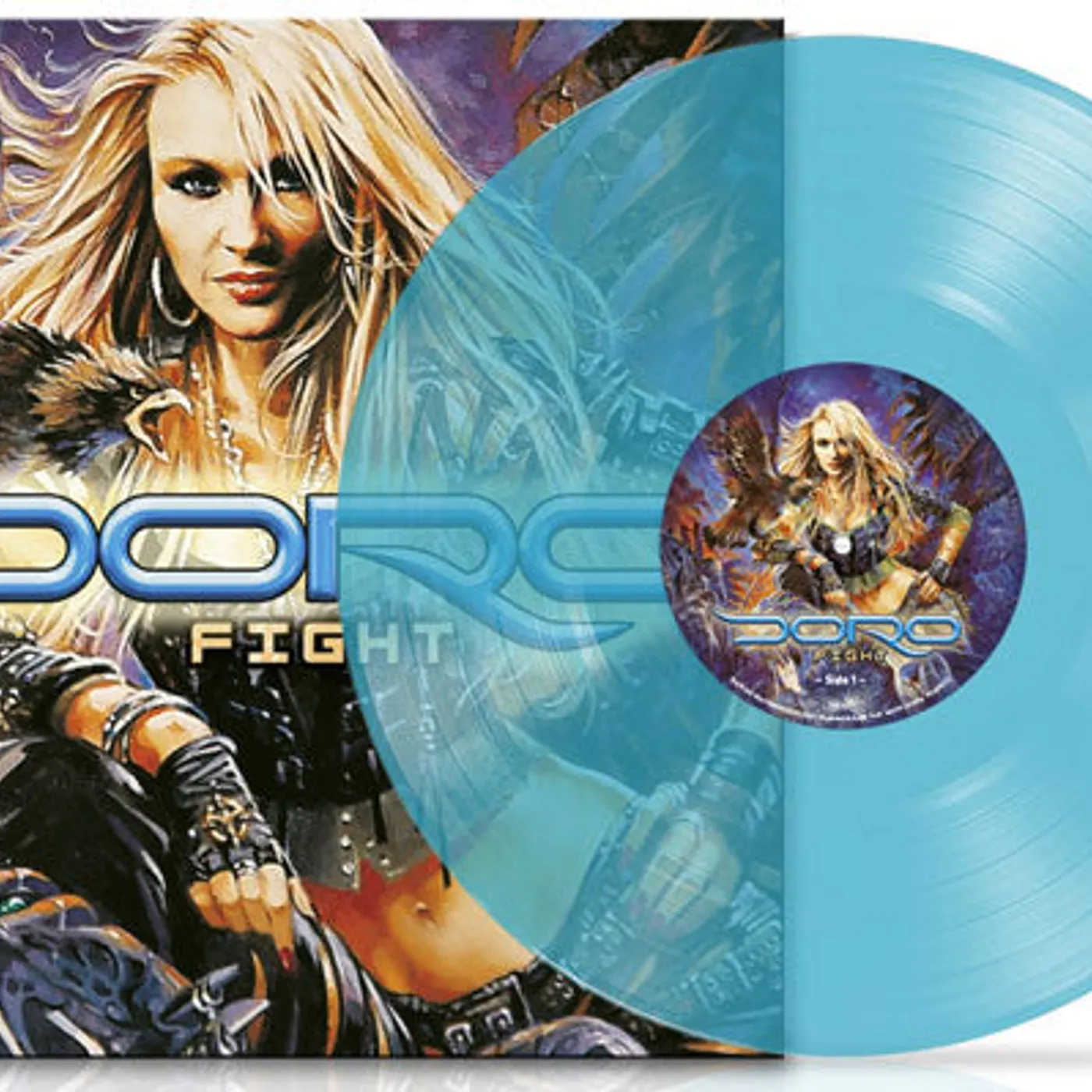 Doro LP - Fight ( Ltd. Lp/Transparent Curacao Vinyl)