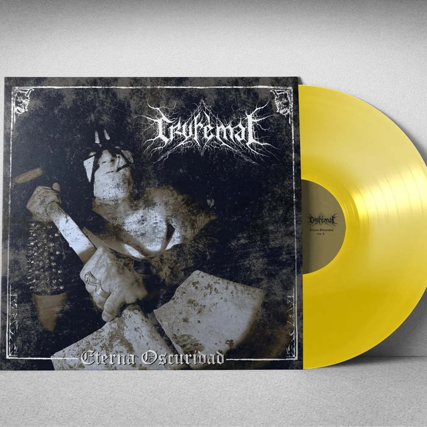 Cryfemal LP - Eterna Oscuridad (Piss Yellow Vinyl)