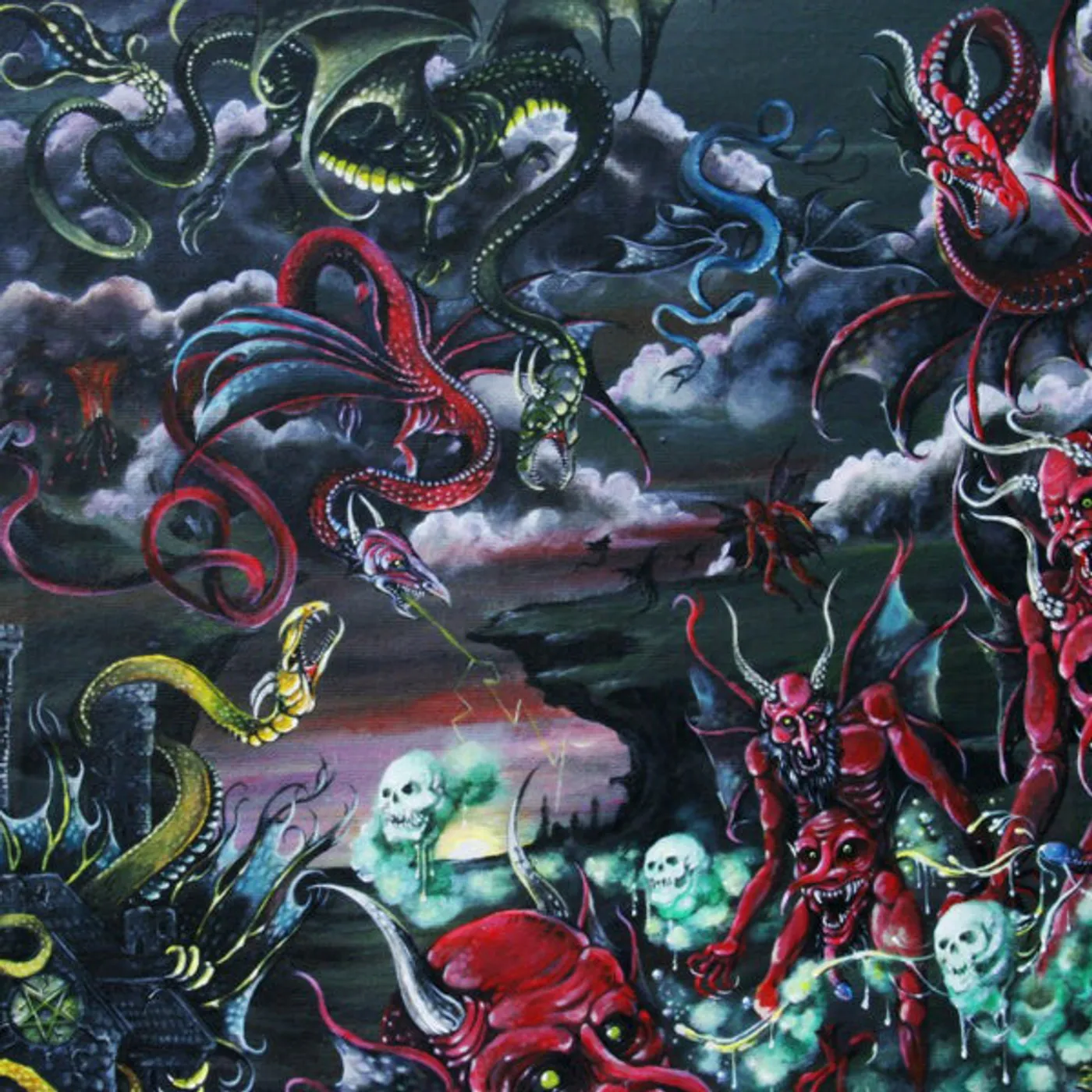 Daeva LP - Through Sheer Will And Black Magic... (Vinyl)