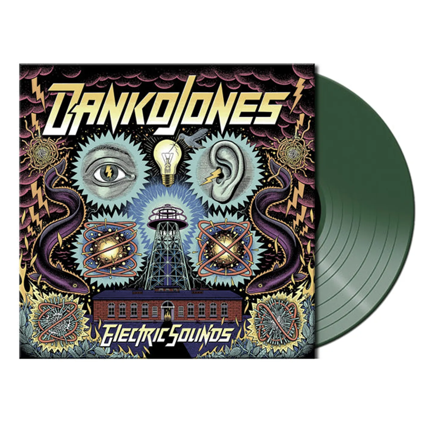 Danko Jones LP - Electric Sounds (Ltd. Dark Green Vinyl)
