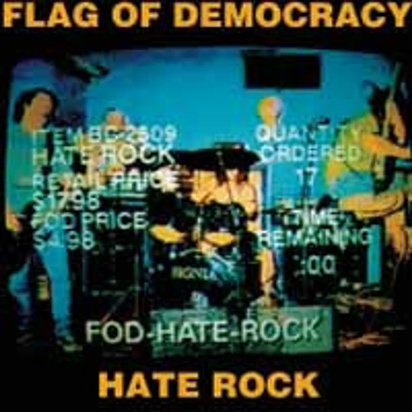 Flag Of Democracy (Fod) LP - Hate Rock (Vinyl)