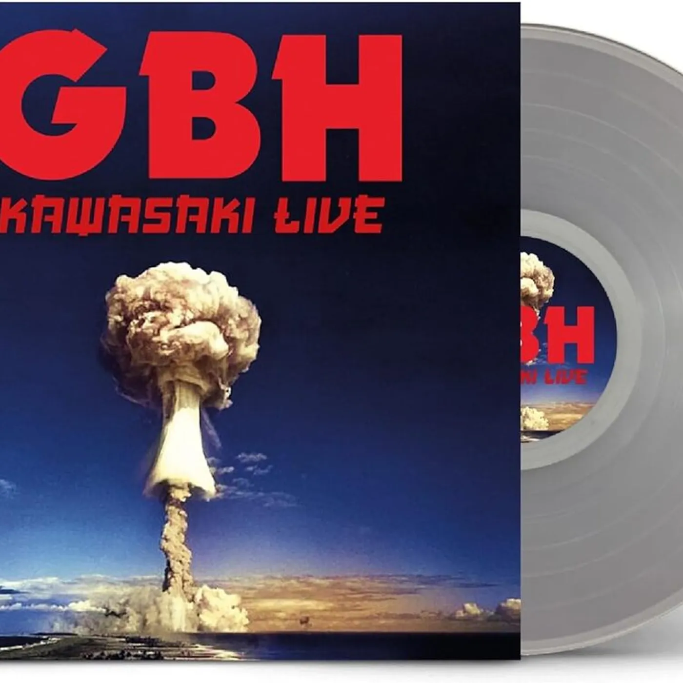 G.B.H. LP - Kawasaki - Live (Clear Vinyl)