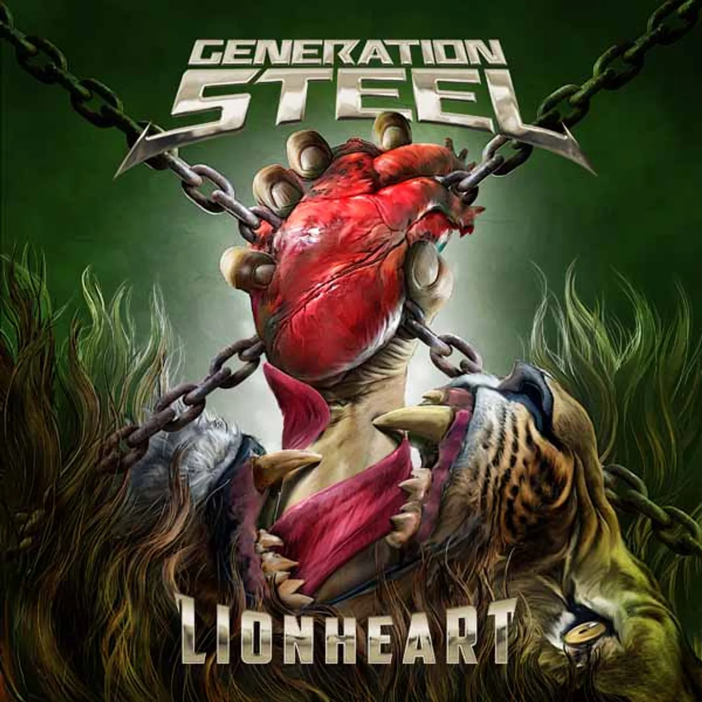 Generation Steel LP - Lionheart (Red Marbled Vinyl)
