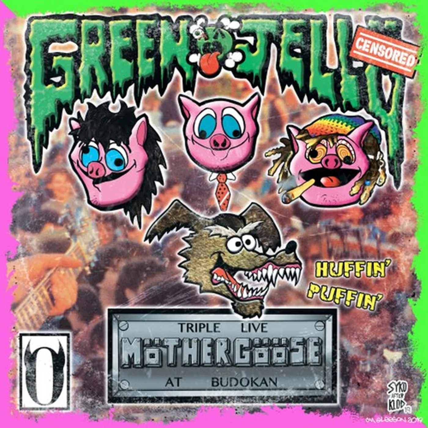 Green Jelly LP - Triple Live Mother Goose At Budokan (Vinyl)