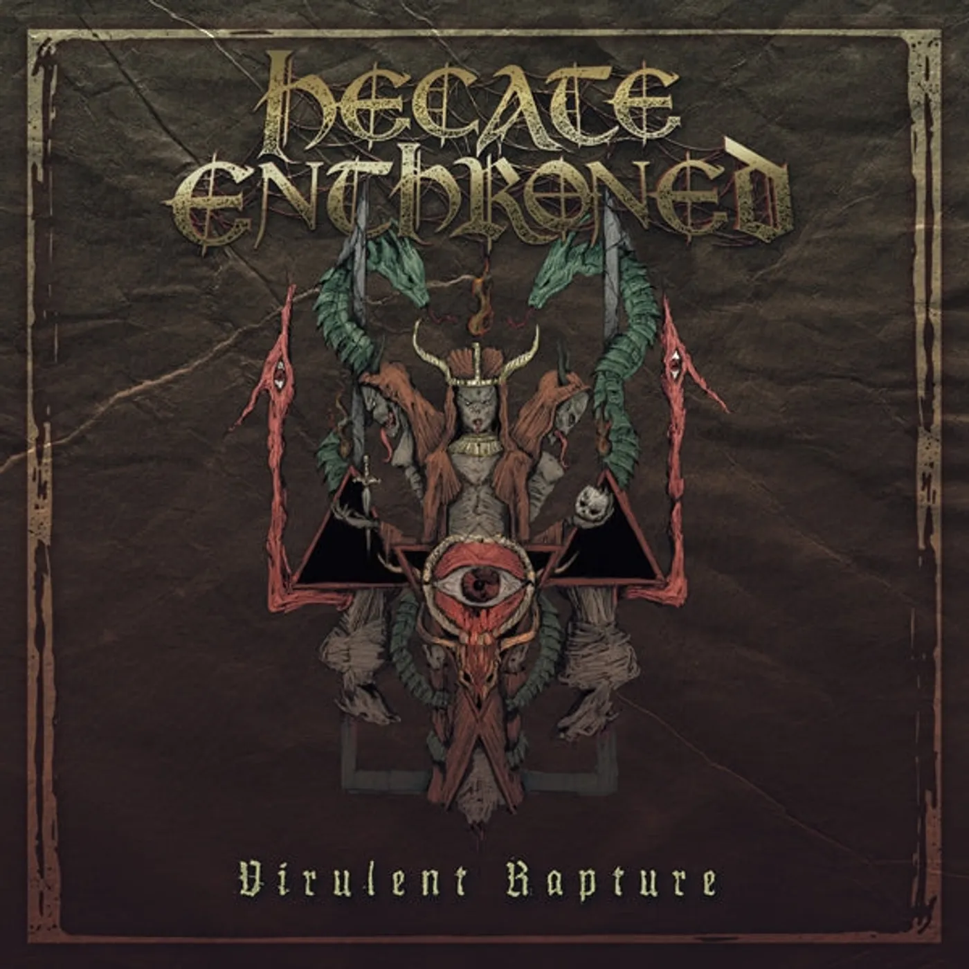 Hecate Enthroned LP - Virulent Rapture (Re-Issue) (Vinyl)