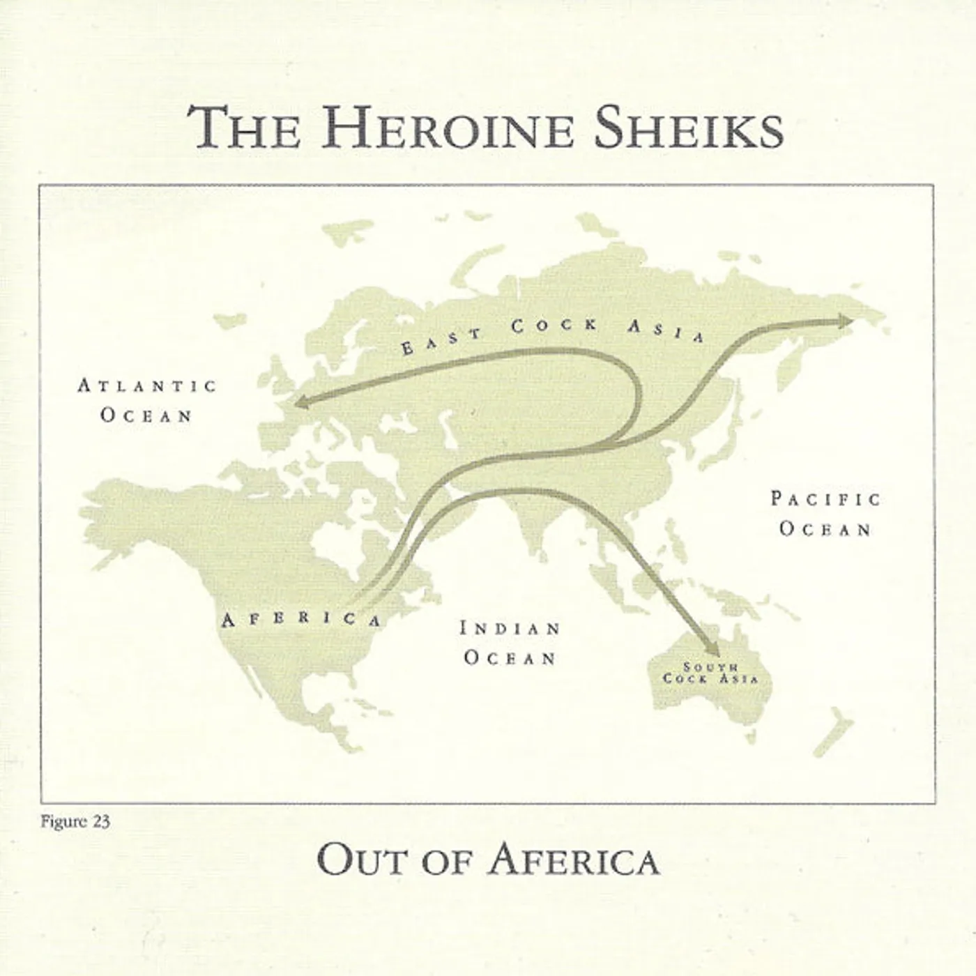 Heroine Sheiks LP - Out Of Aferica (Vinyl)